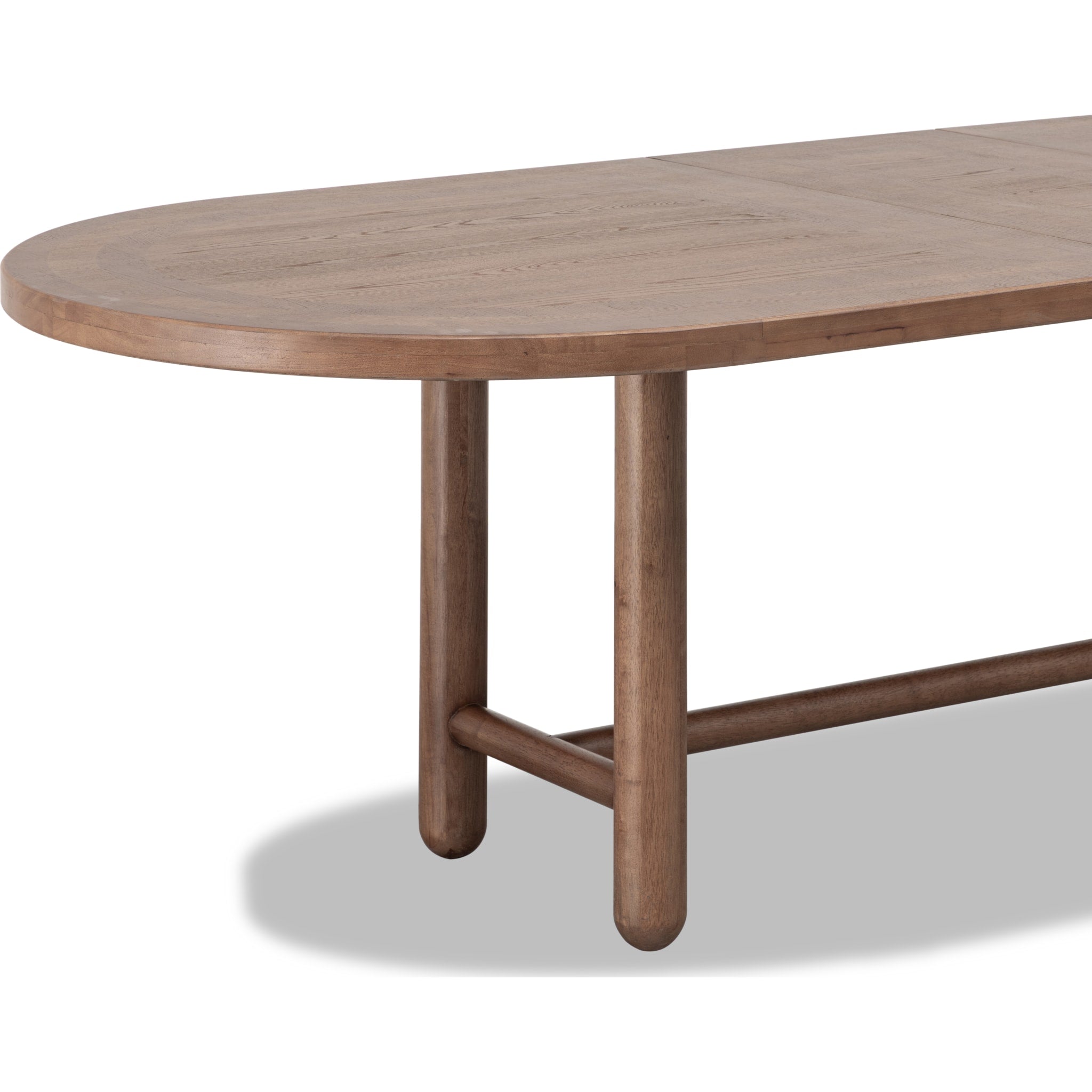 Astor Oval Extendable Dining Table – Claystone Finish