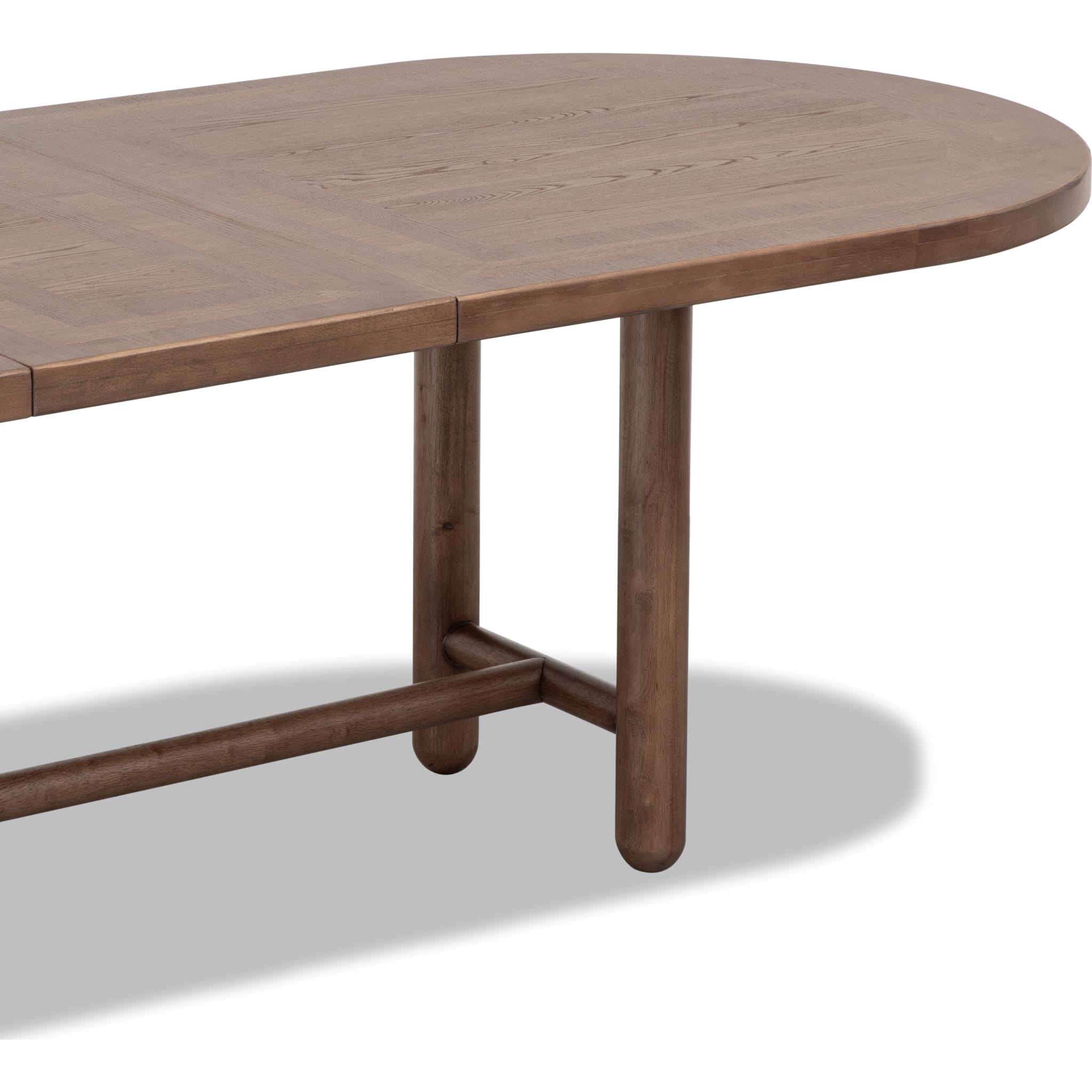 Astor Oval Extendable Dining Table – Claystone Finish
