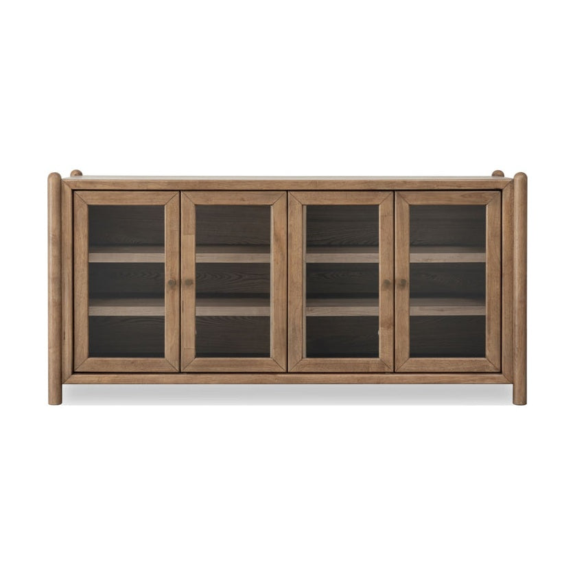 Astor 4 Door Sideboard – Claystone