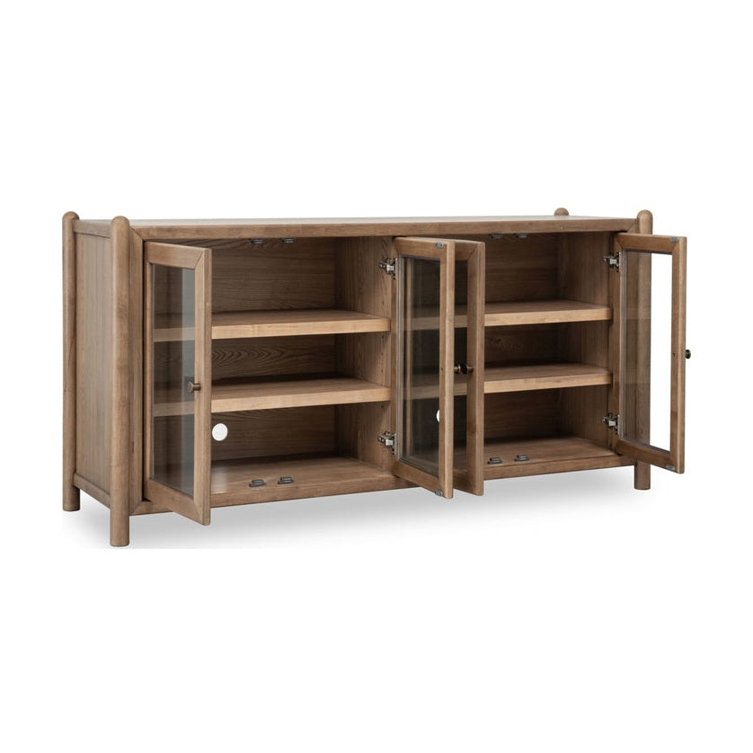 Astor 4 Door Sideboard – Claystone