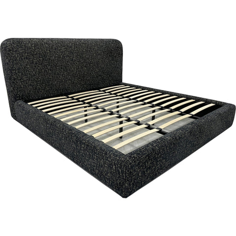 Elora Upholstered Platform Bed – Soft Chenille Fabric
