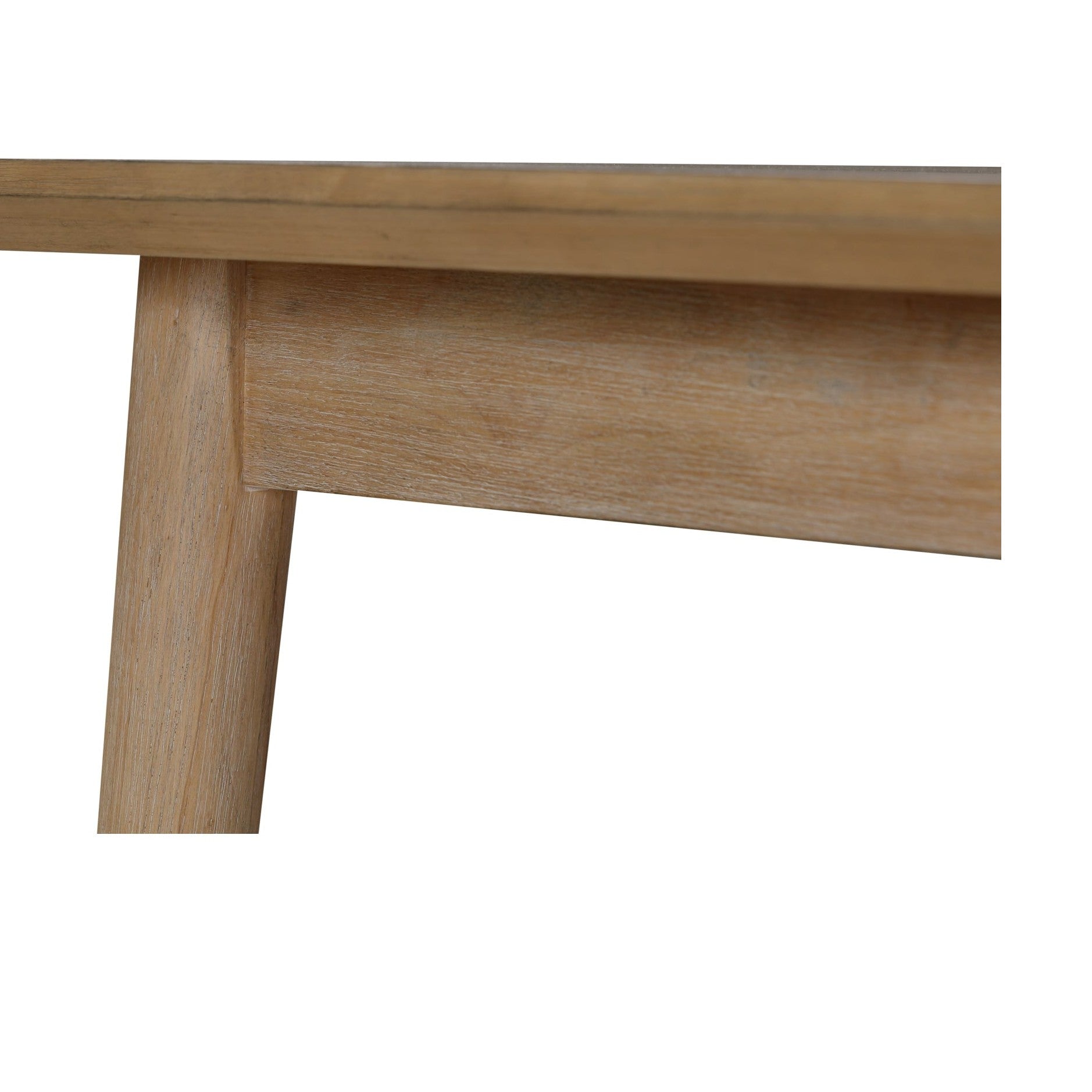 Franklin Extendable White Oak Dining Table – Au Natural