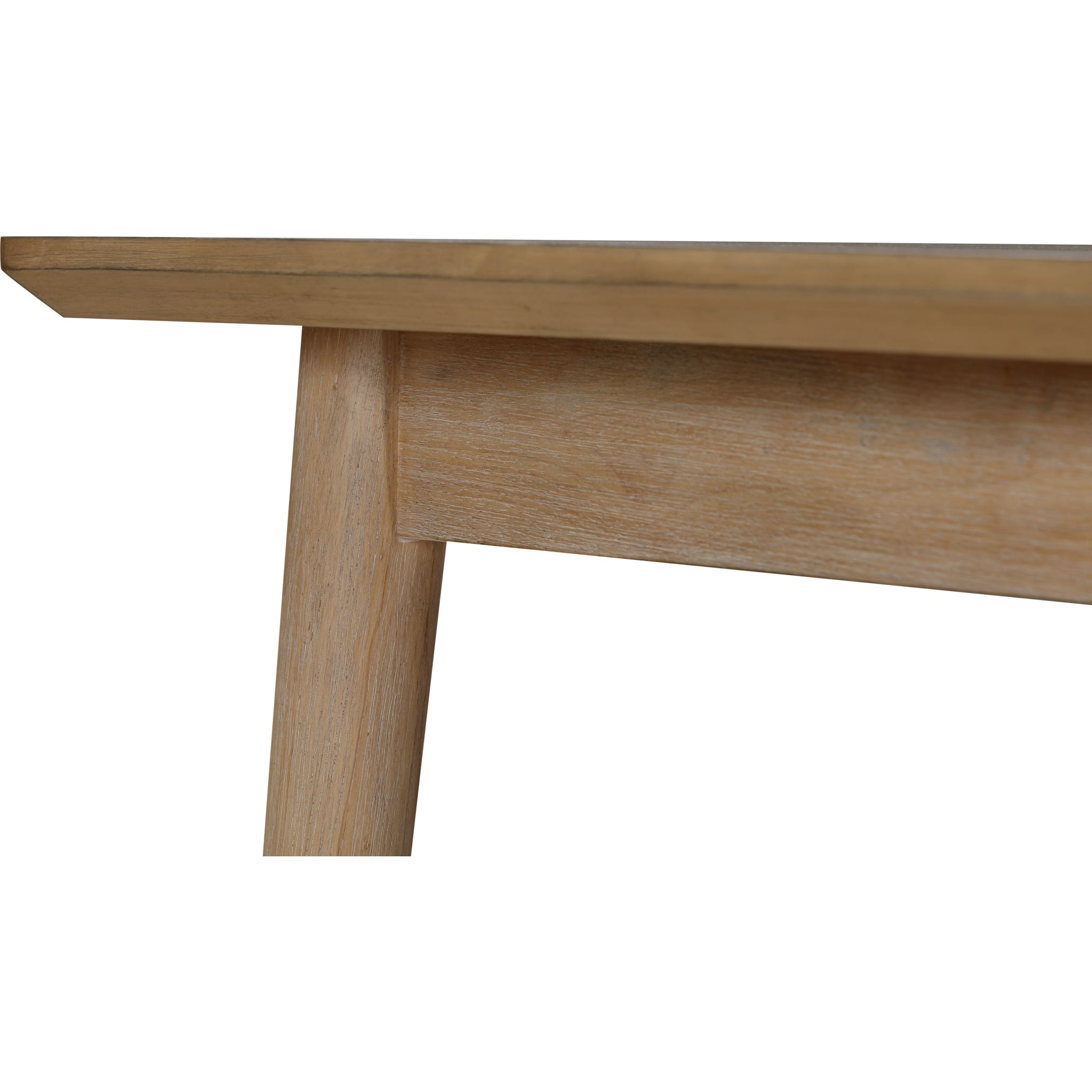 Franklin Extendable White Oak Dining Table – Au Natural