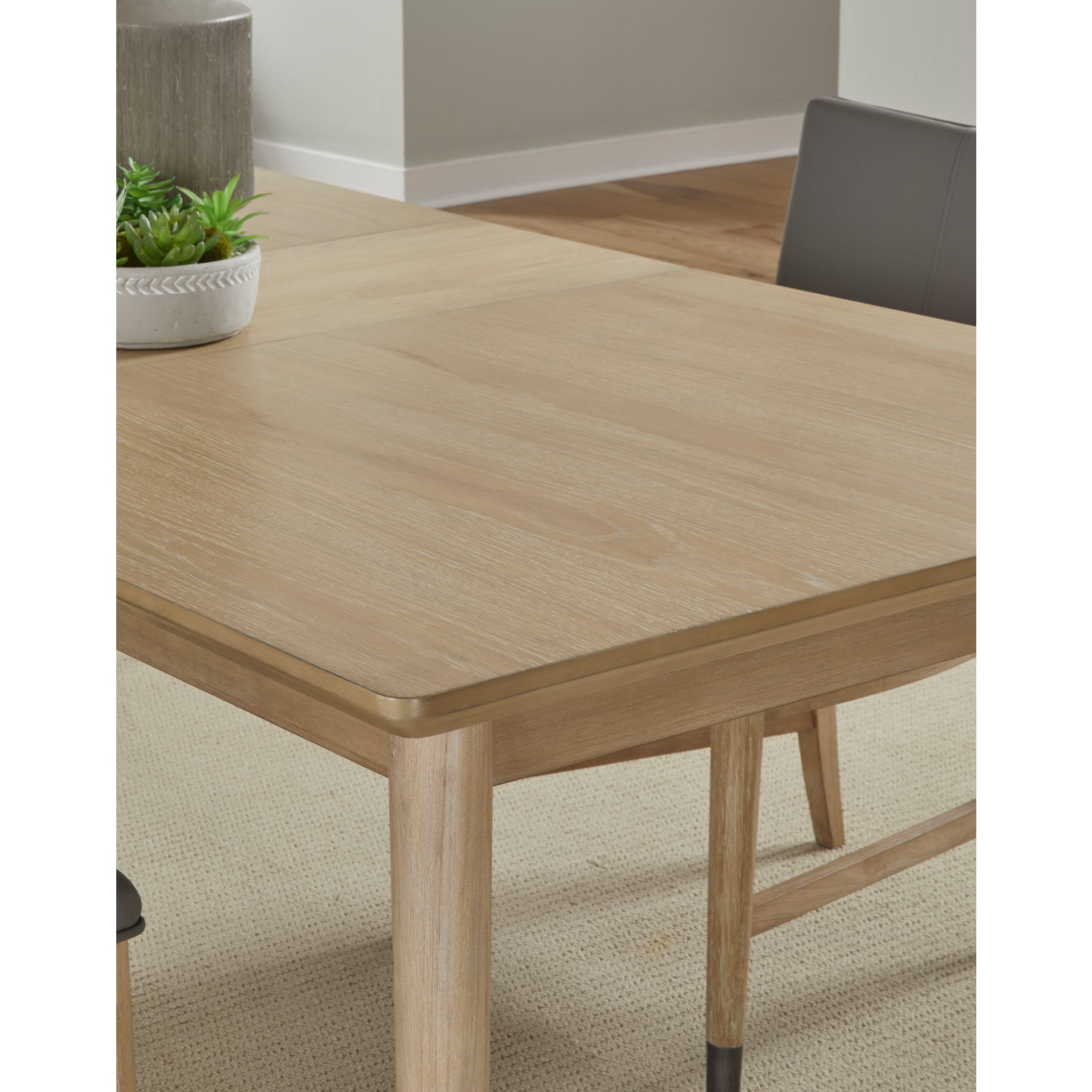Franklin Extendable White Oak Dining Table – Au Natural