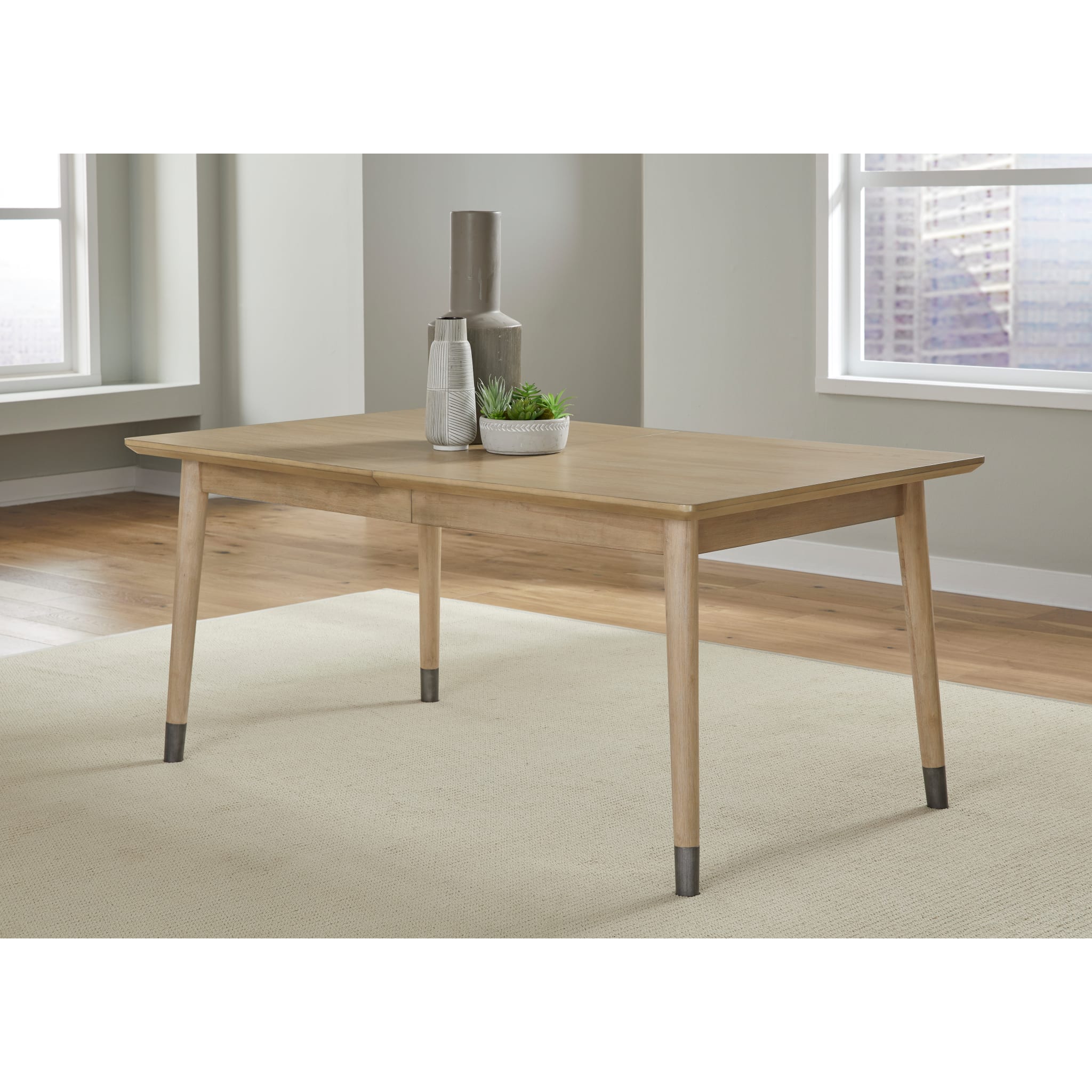 Franklin Extendable White Oak Dining Table – Au Natural