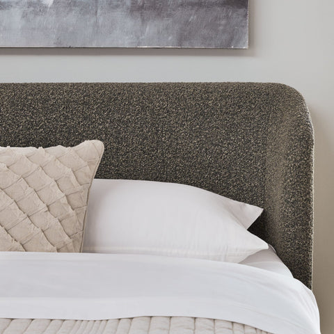 Kiki Upholstered Platform Bed – Wrapped Upholstery & Plush Comfort