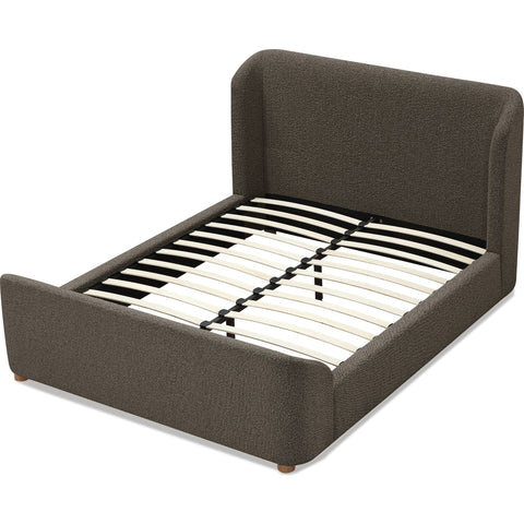 Kiki Upholstered Platform Bed – Wrapped Upholstery & Plush Comfort