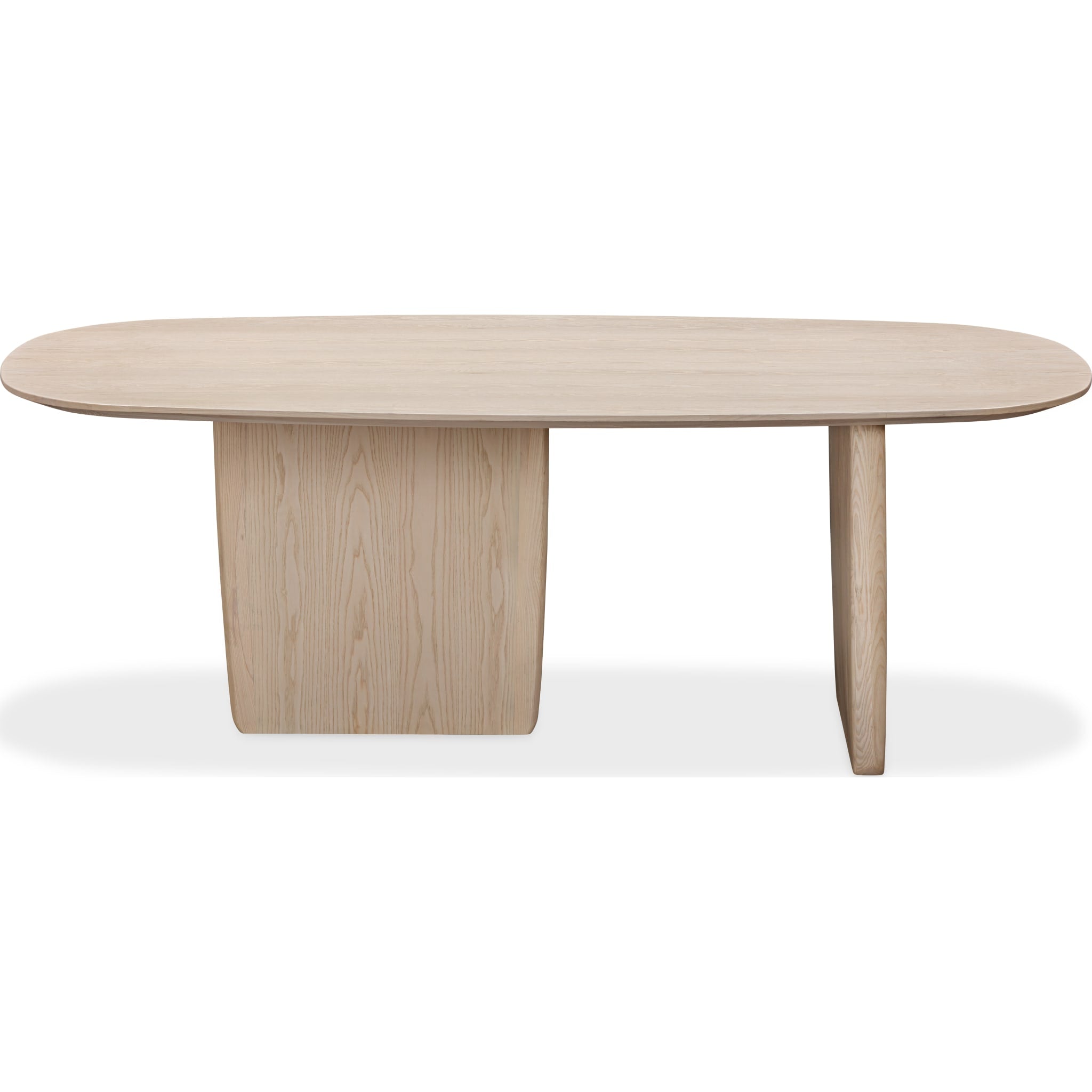 Liv Oval Dining Table – White Sand