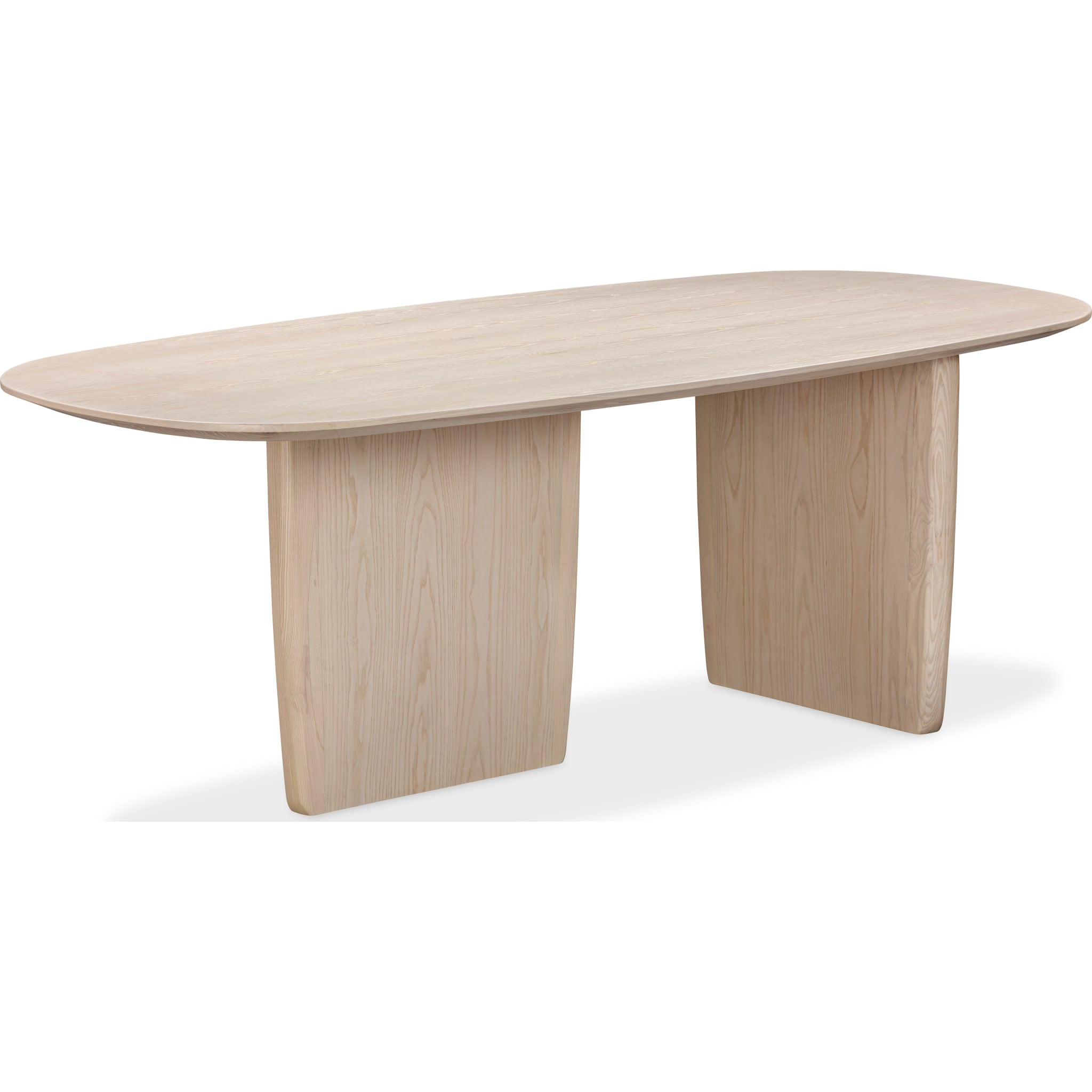 Liv Oval Dining Table – White Sand