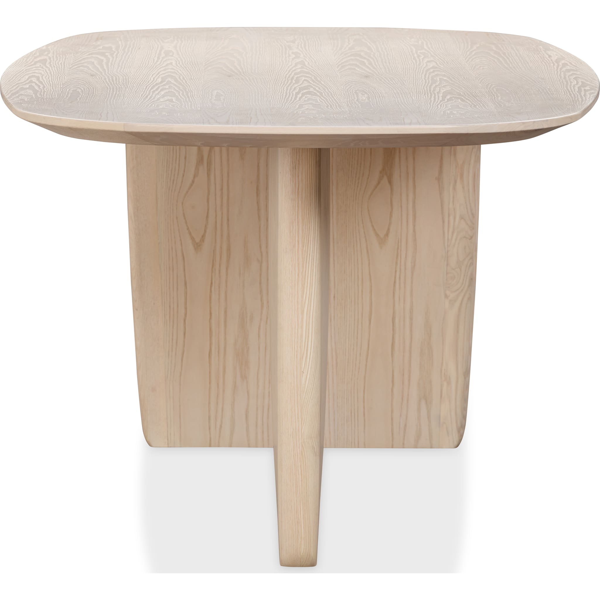 Liv Oval Dining Table – White Sand