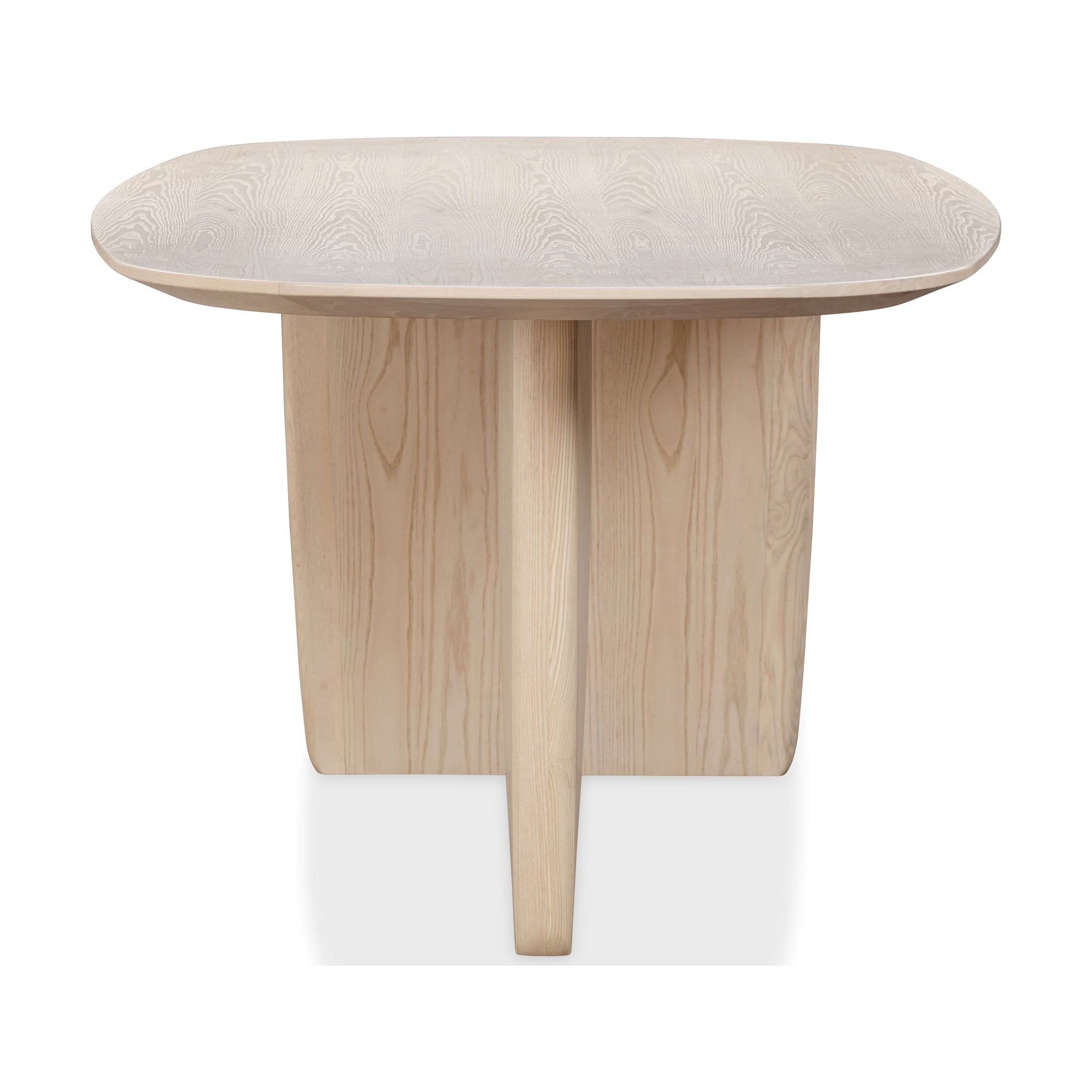 Liv Oval Dining Table – White Sand