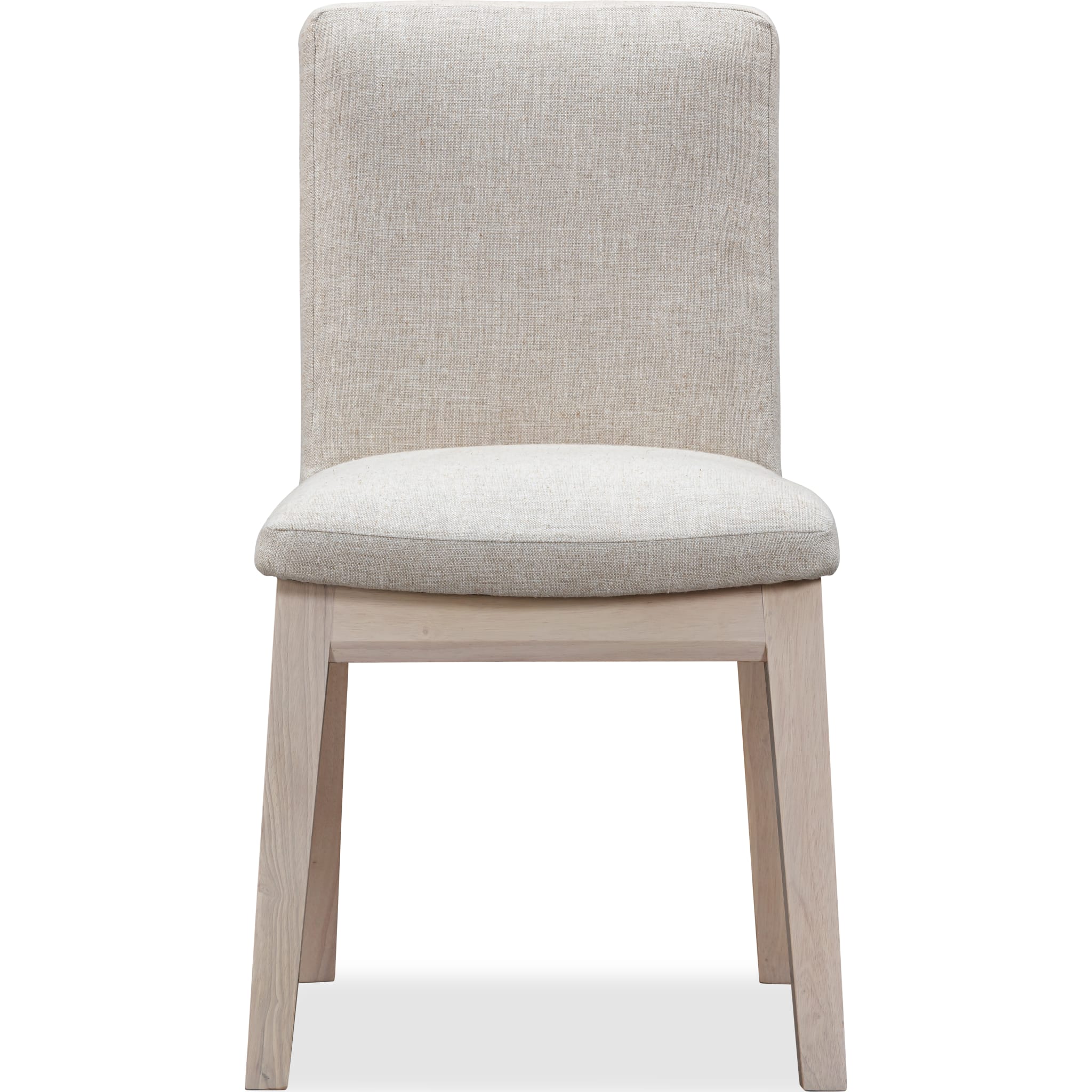 Liv Upholstered Dining Chair – White Sand