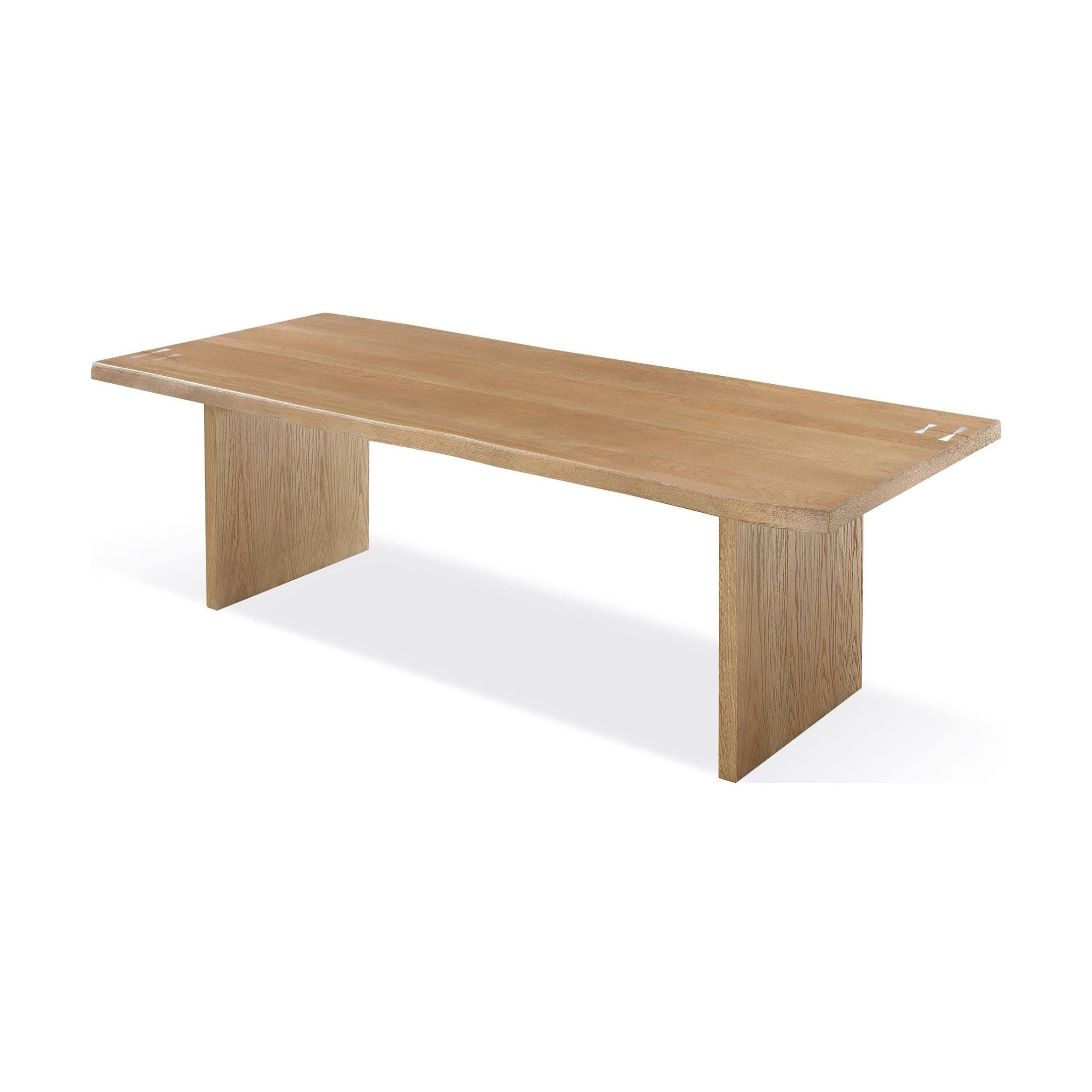 One Live Edge Dining Table – White Oak
