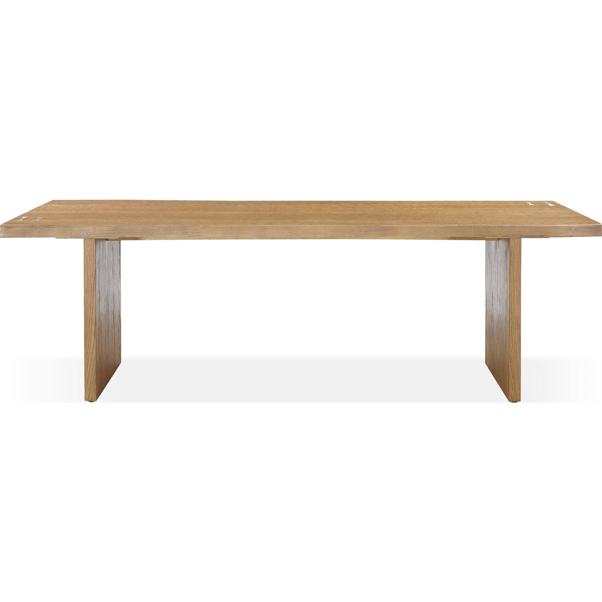 One Live Edge Dining Table – White Oak