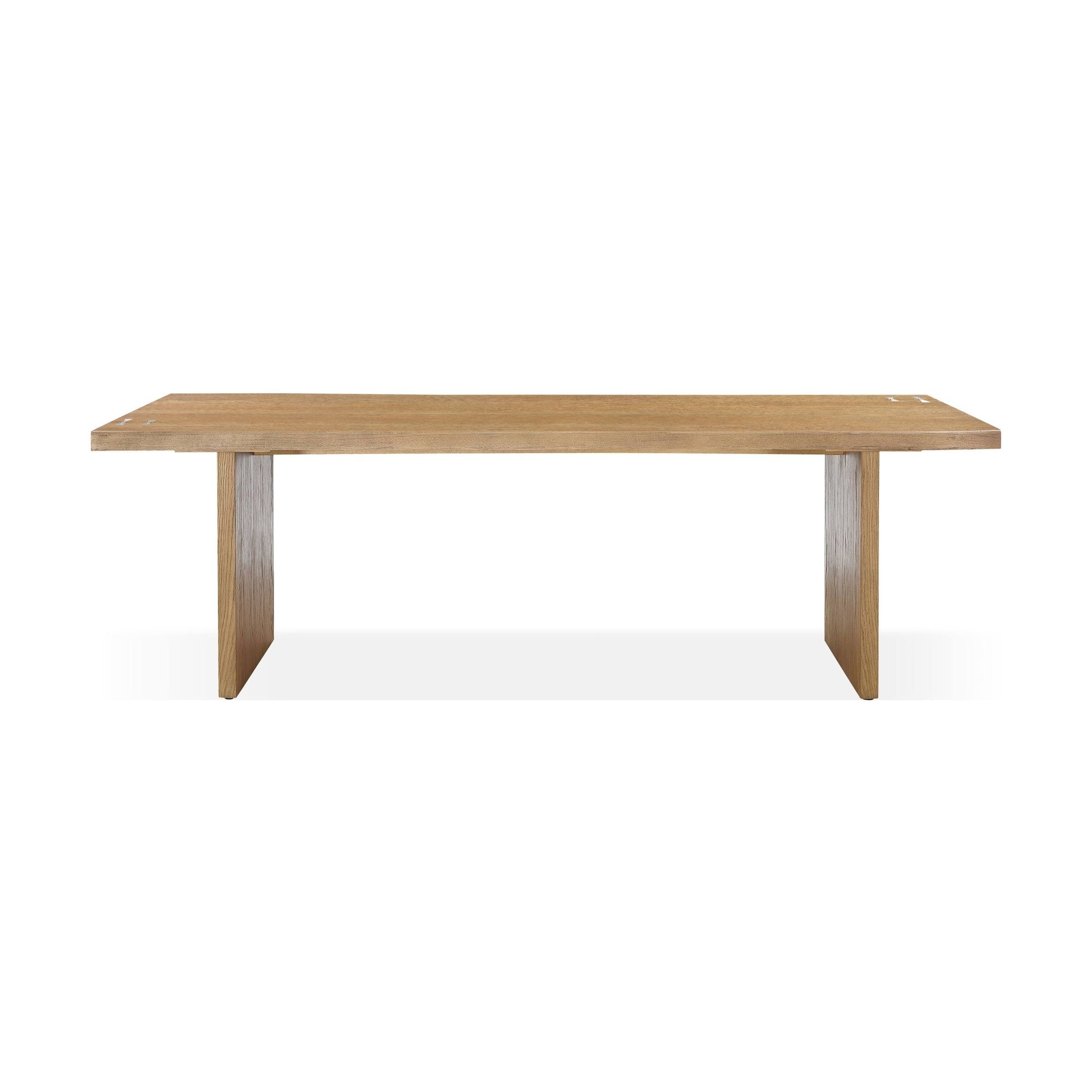One Live Edge Dining Table – White Oak