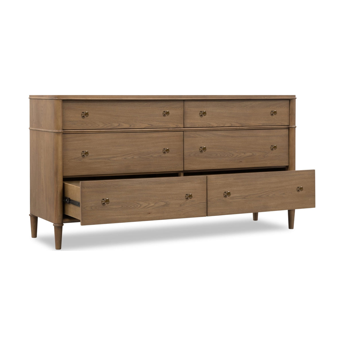 Whitmore 6-Drawer Dresser – Claystone