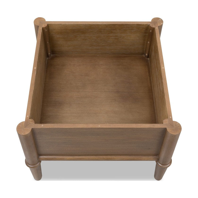 Whitmore Upholstered Storage Ottoman in Claystone