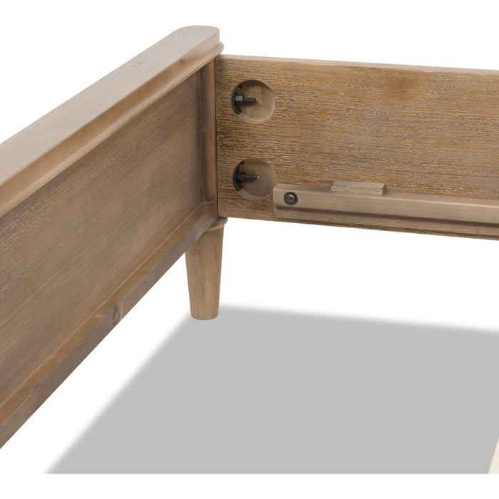 Whitmore Solid Wood Platform Bed inClaystone