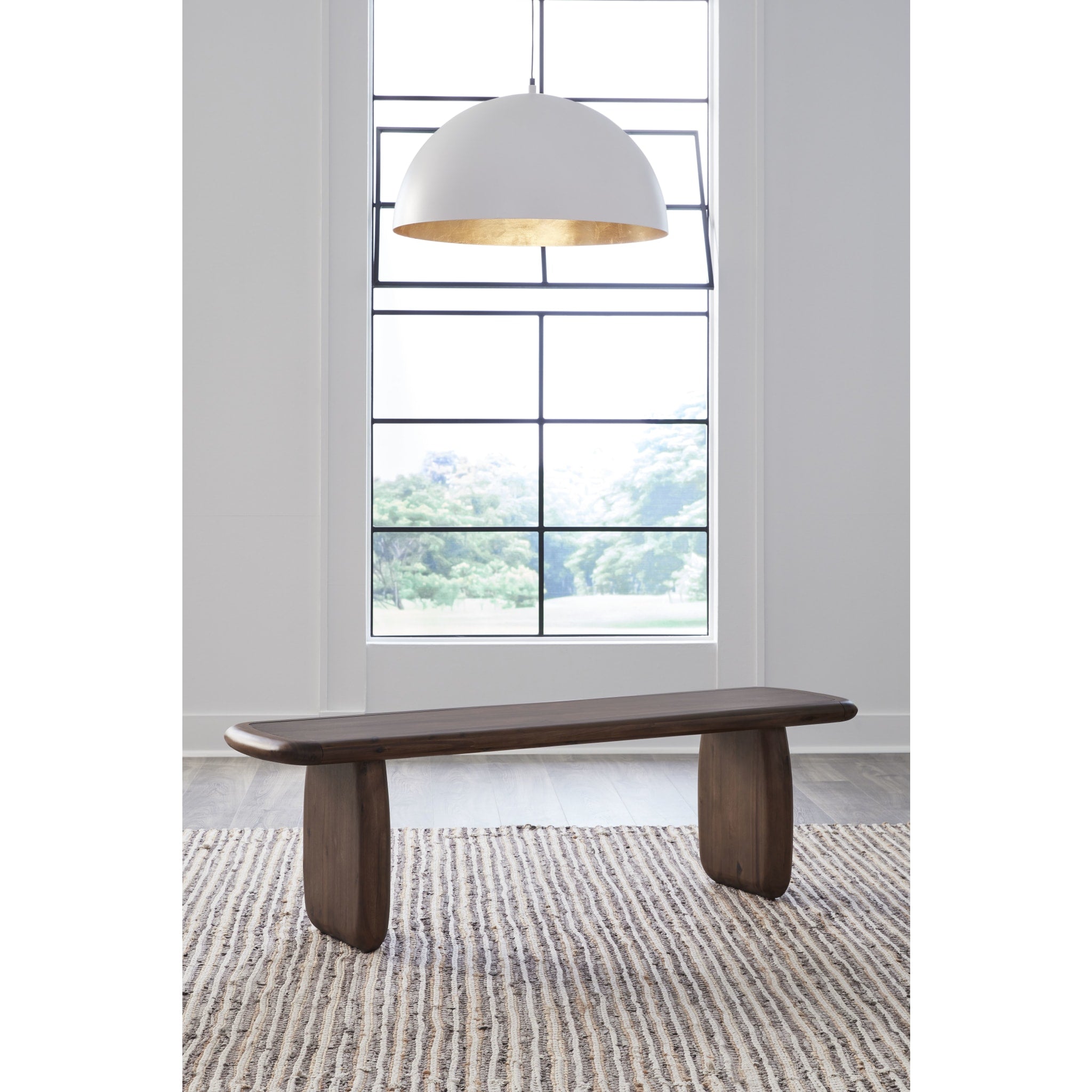 Xolani Acacia Wood Bench - Impala