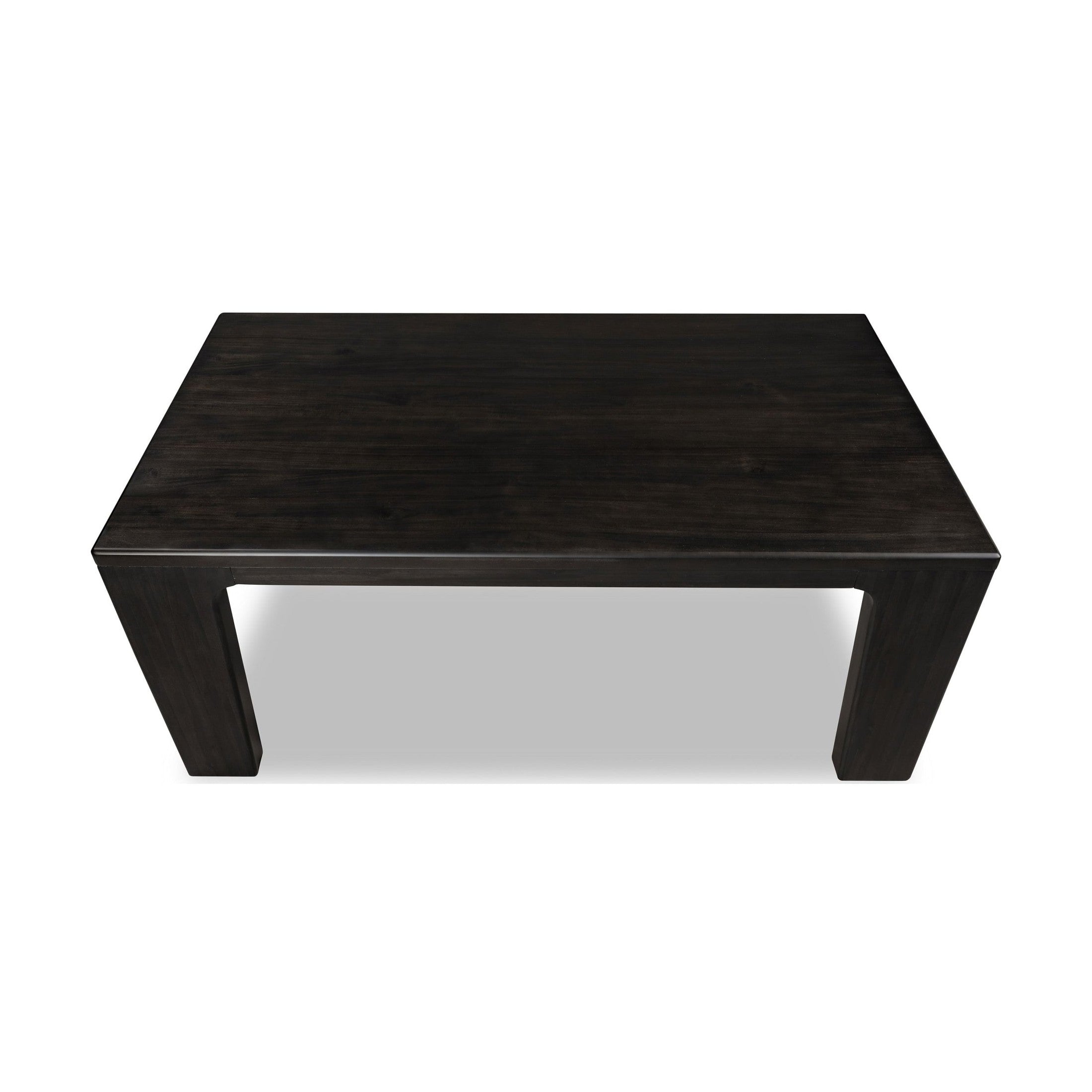 Zamba Rectangular Acacia Wood Dining Table – Jaguar Finish