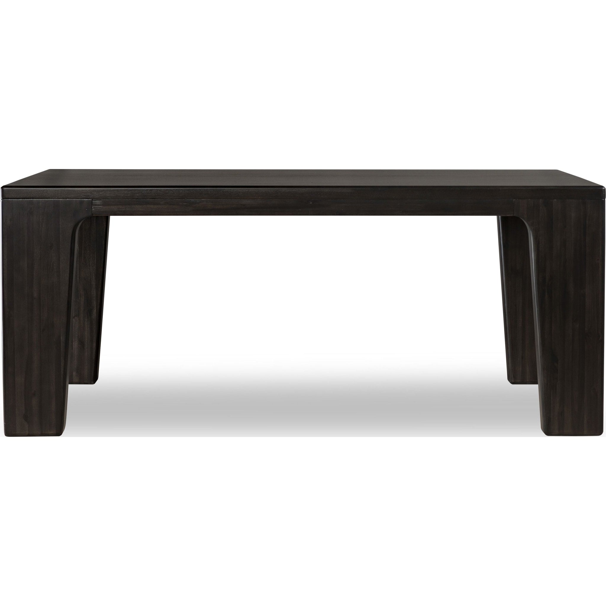 Zamba Rectangular Acacia Wood Dining Table – Jaguar Finish