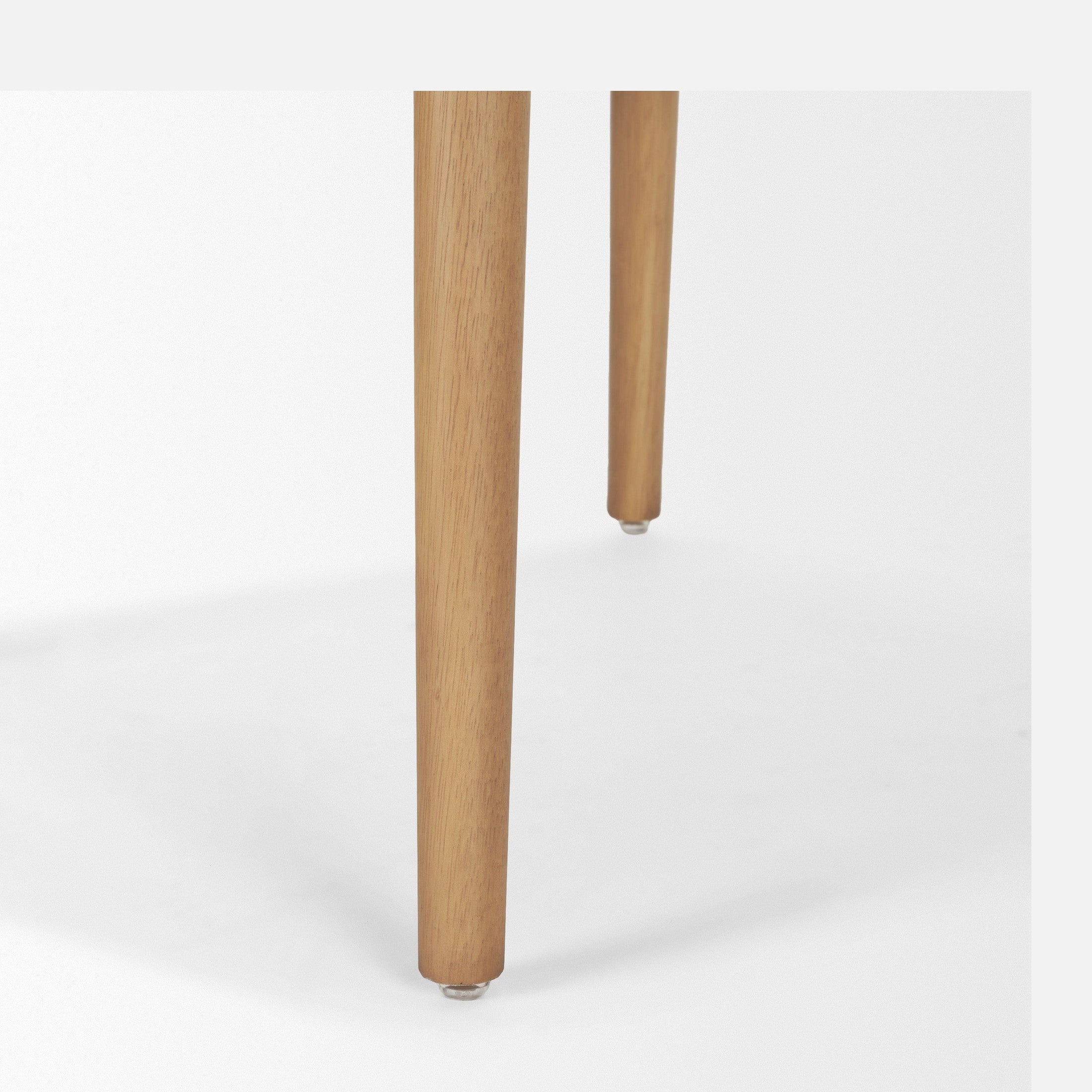 Motley Curved Leather Dining Chair