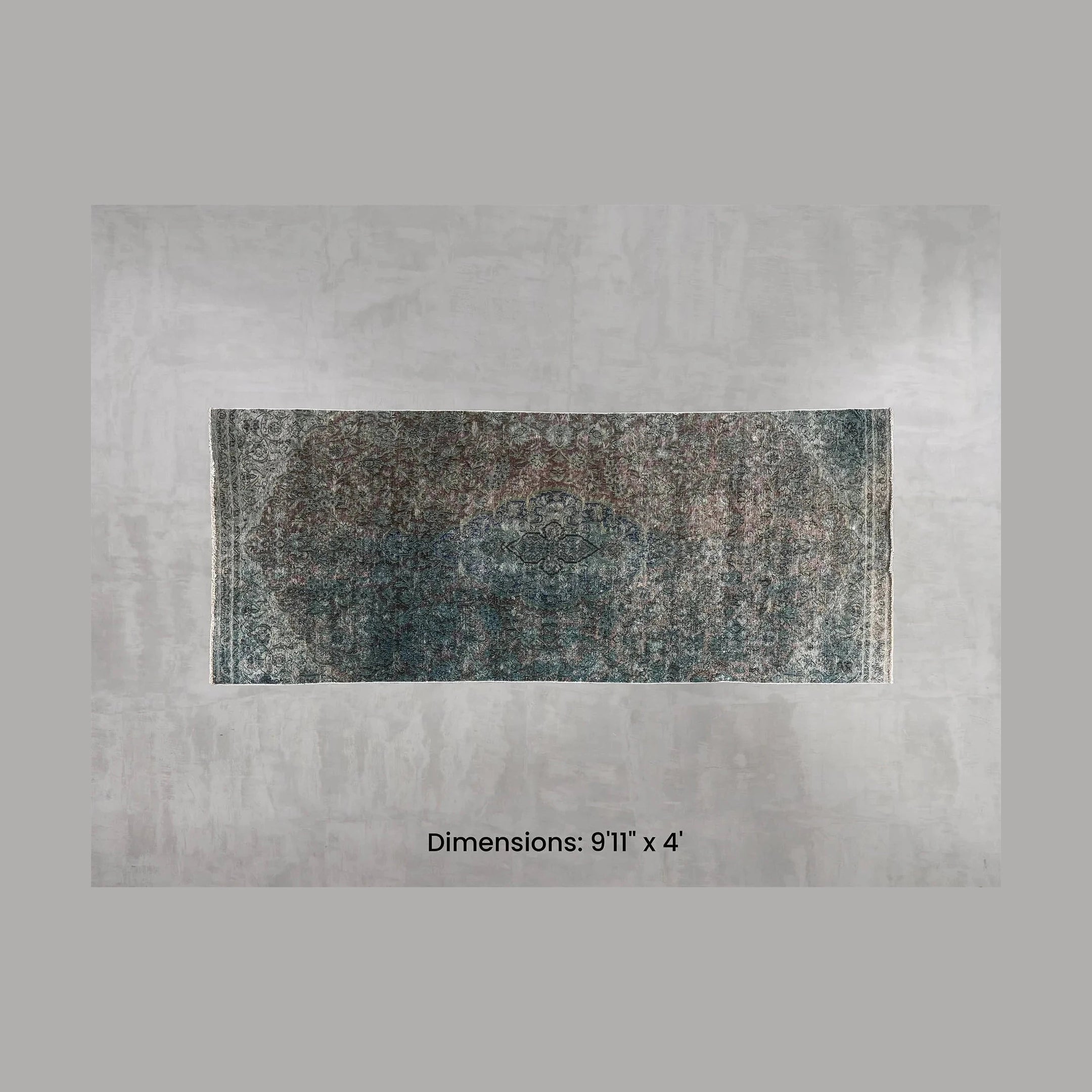 Namaste Rug - Green 9'11" x 4'