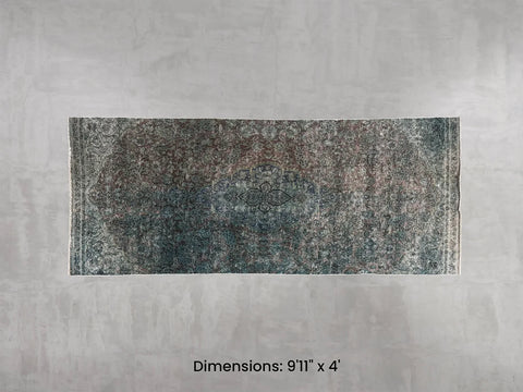 Namaste Rug - Green 9'11" x 4'