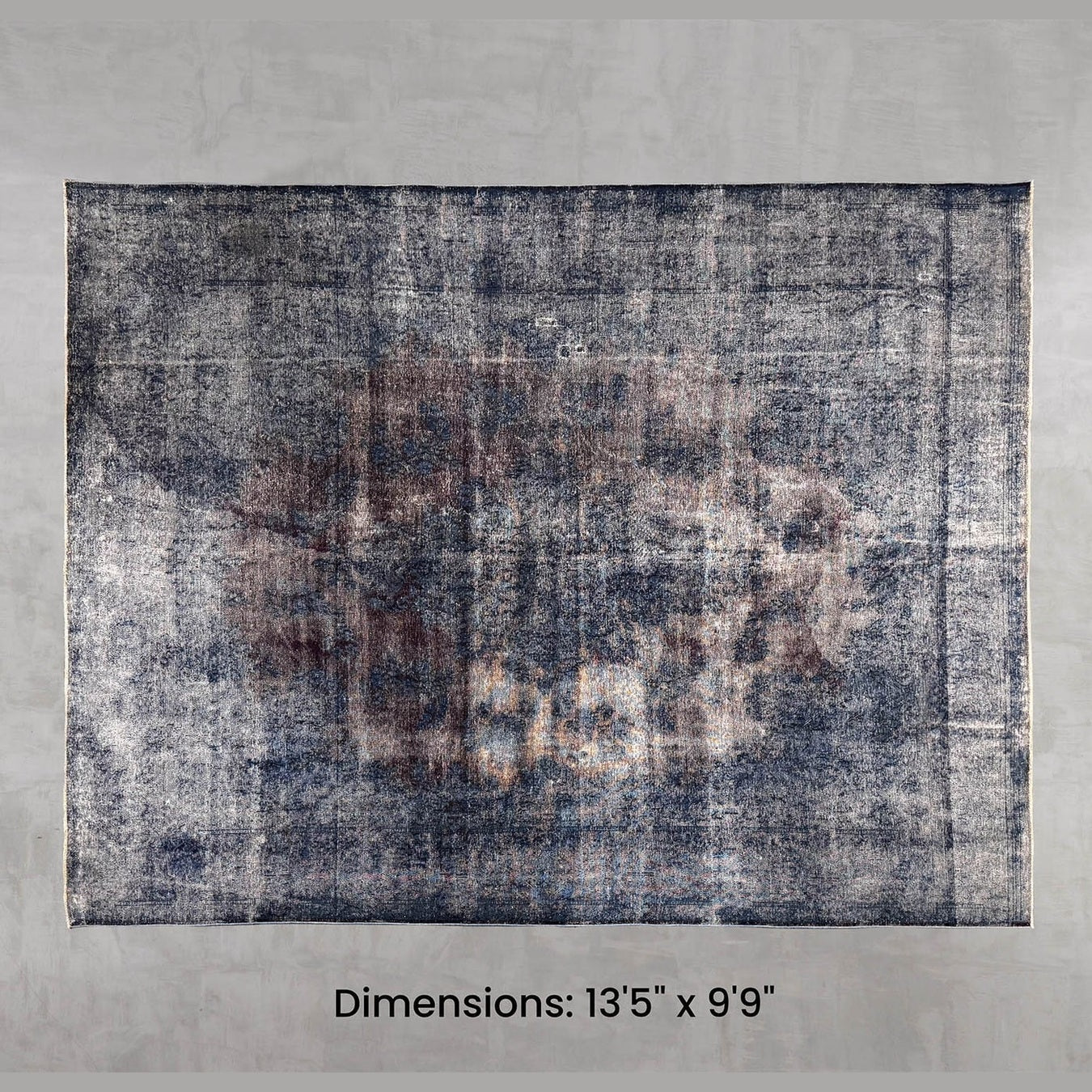 Namaste Rug - Blue/Brown 13'5" x 9'9"