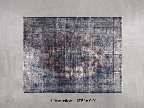 Namaste Rug - Blue/Brown 13'5" x 9'9"