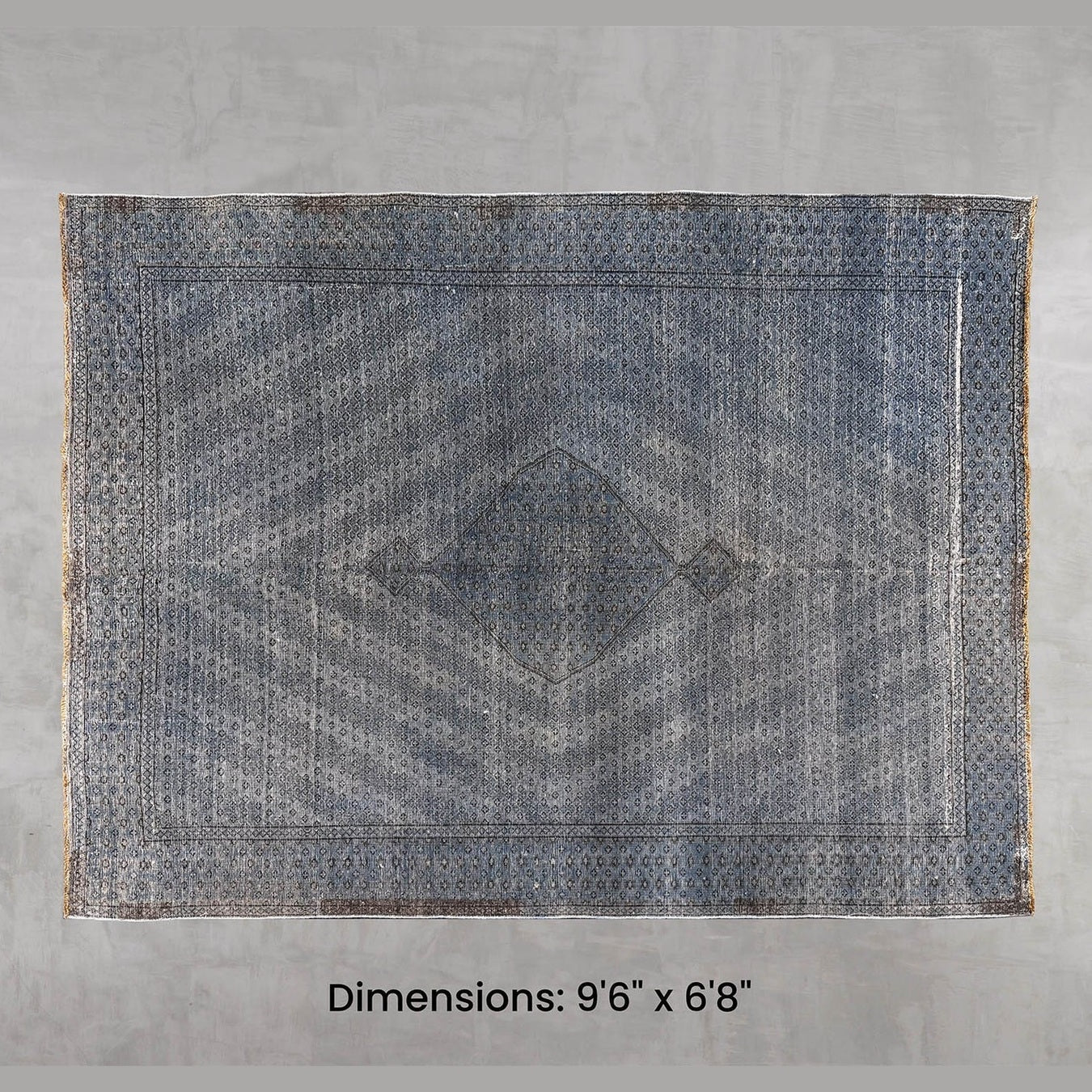 Namaste Rug - Blue 9'6" x 6'8"
