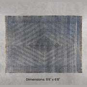 Namaste Rug - Blue 9'6" x 6'8"