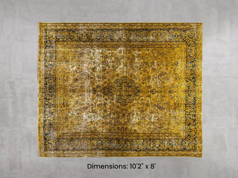 Namaste Rug - Gold 10'2" x 8'