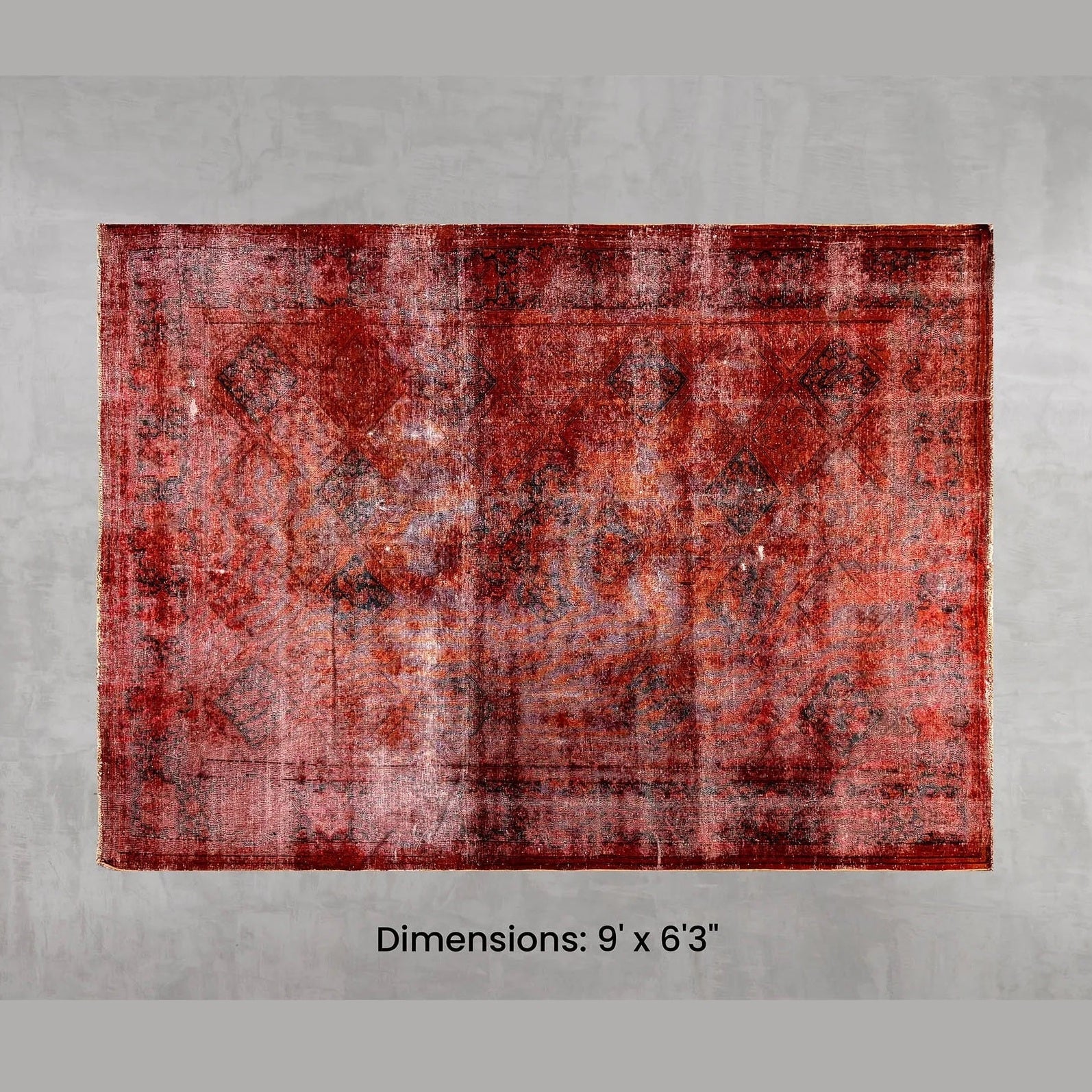 Namaste Rug - Red 9' x 6'3"