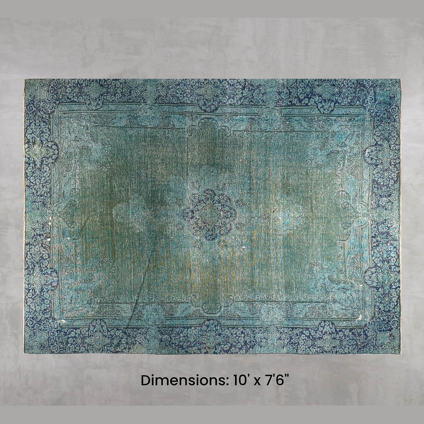 Namaste Rug - Blue/Green 10' x 7'6"