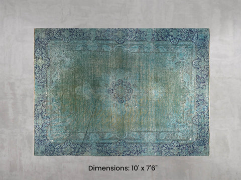 Namaste Rug - Blue/Green 10' x 7'6"