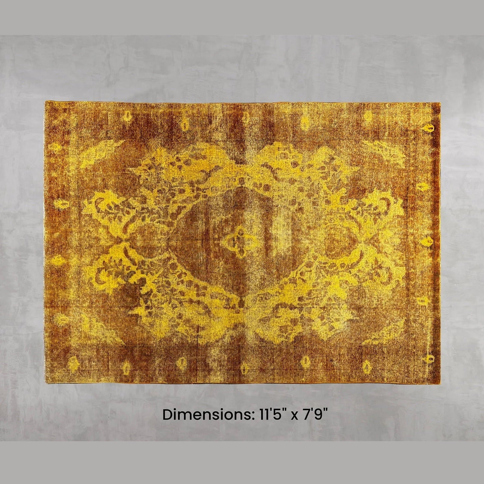 Namaste Rug - Yellow 11'5" x 7'9"