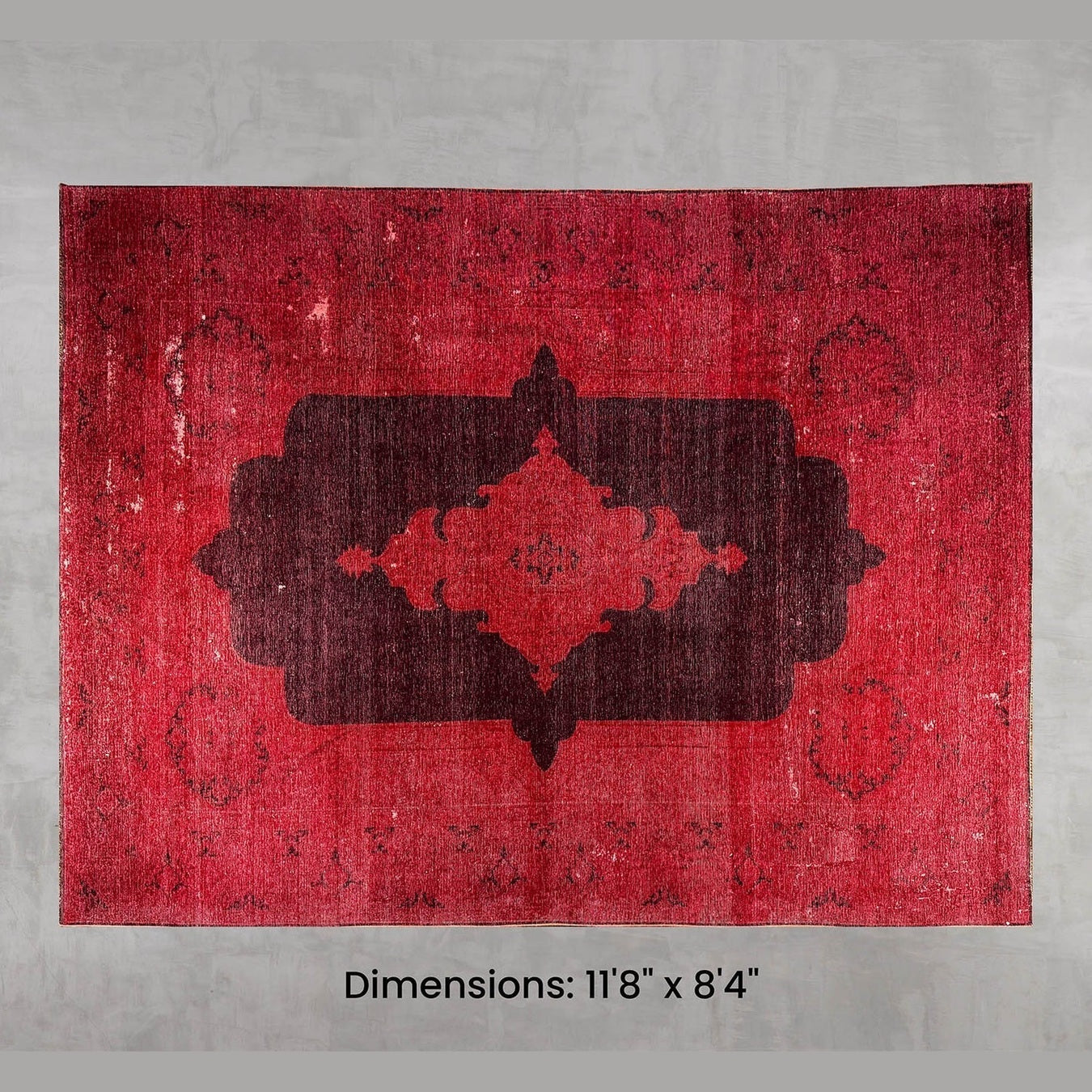 Namaste Rug - Red 11'8" x 8'4"