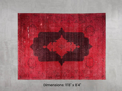 Namaste Rug - Red 11'8