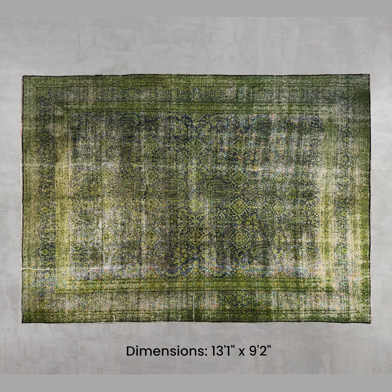 Namaste Rug - Green 13'1" x 9'2"