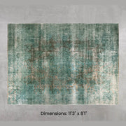 Namaste Rug - Cyan 11'3" x 8'1"