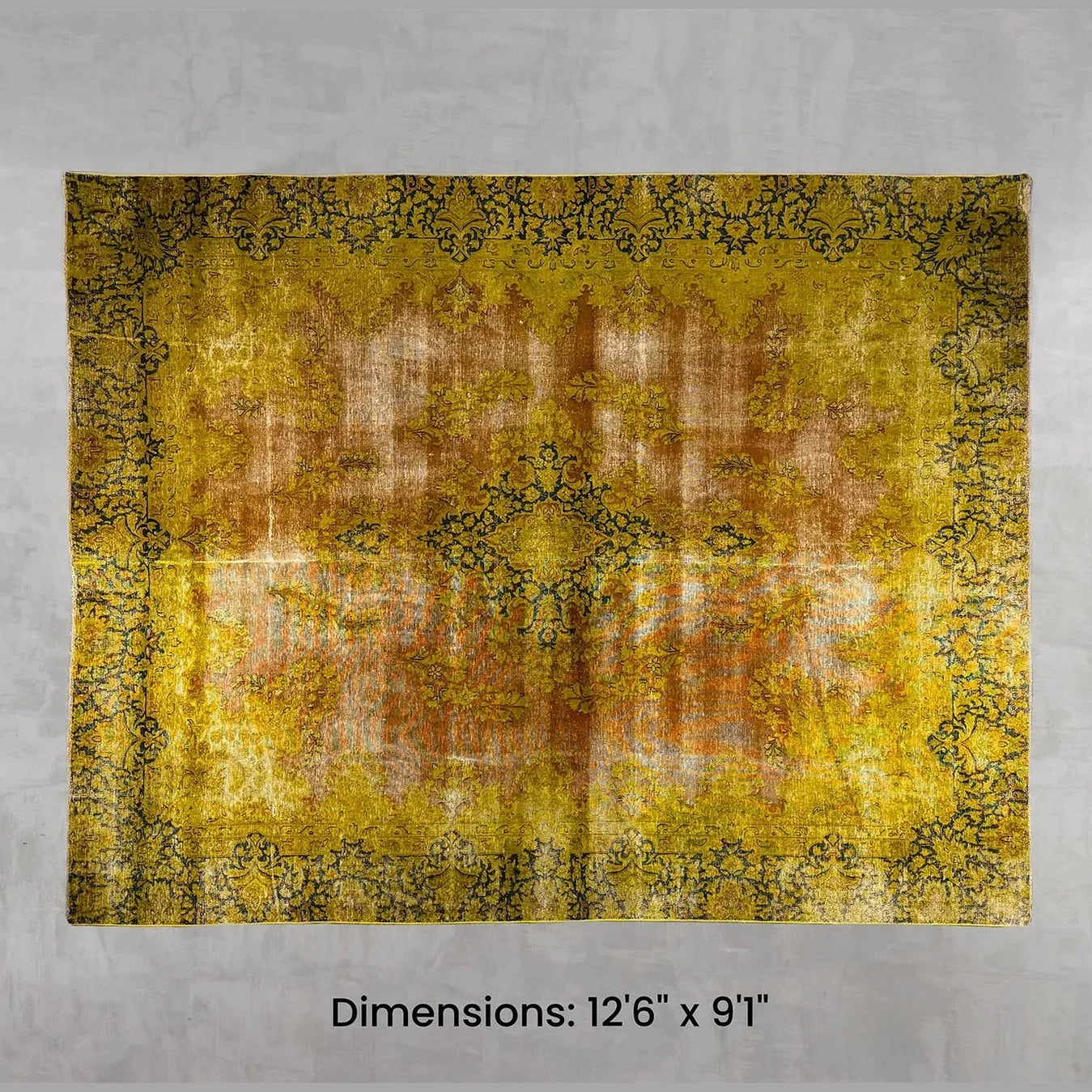 Namaste Rug - Yellow 12'6" x 9'1"