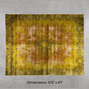 Namaste Rug - Yellow 12'6" x 9'1"