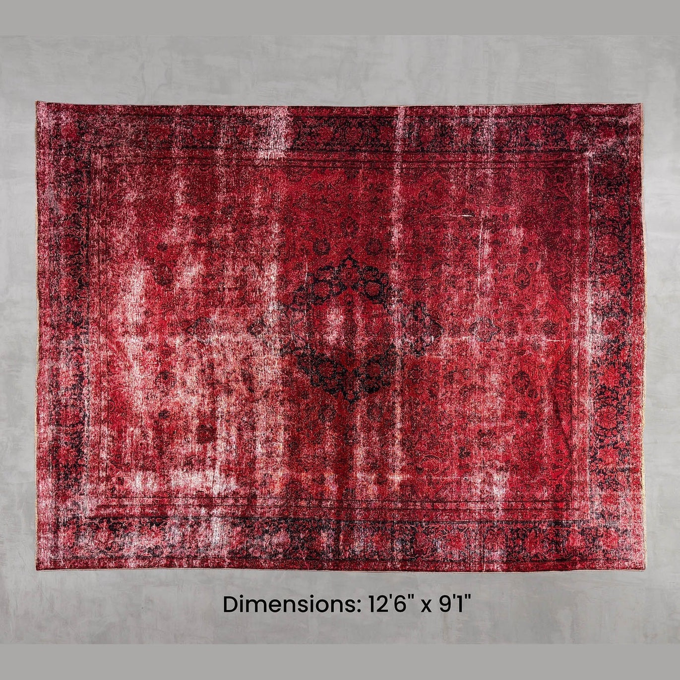Namaste Rug - Red 12'6" x 9'1"