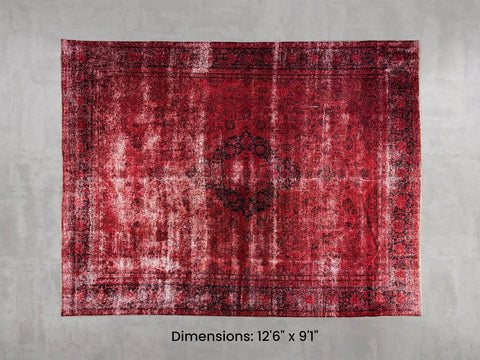 Namaste Rug - Red 12'6