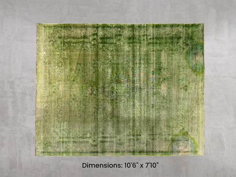 Namaste Rug - Green 10'6" x 7'10"