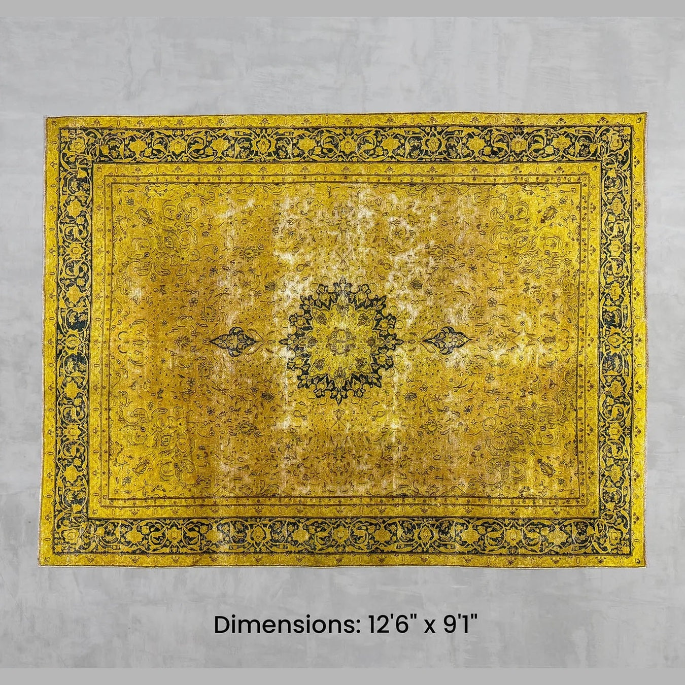 Namaste Rug - Gold 12'6" x 9'1"