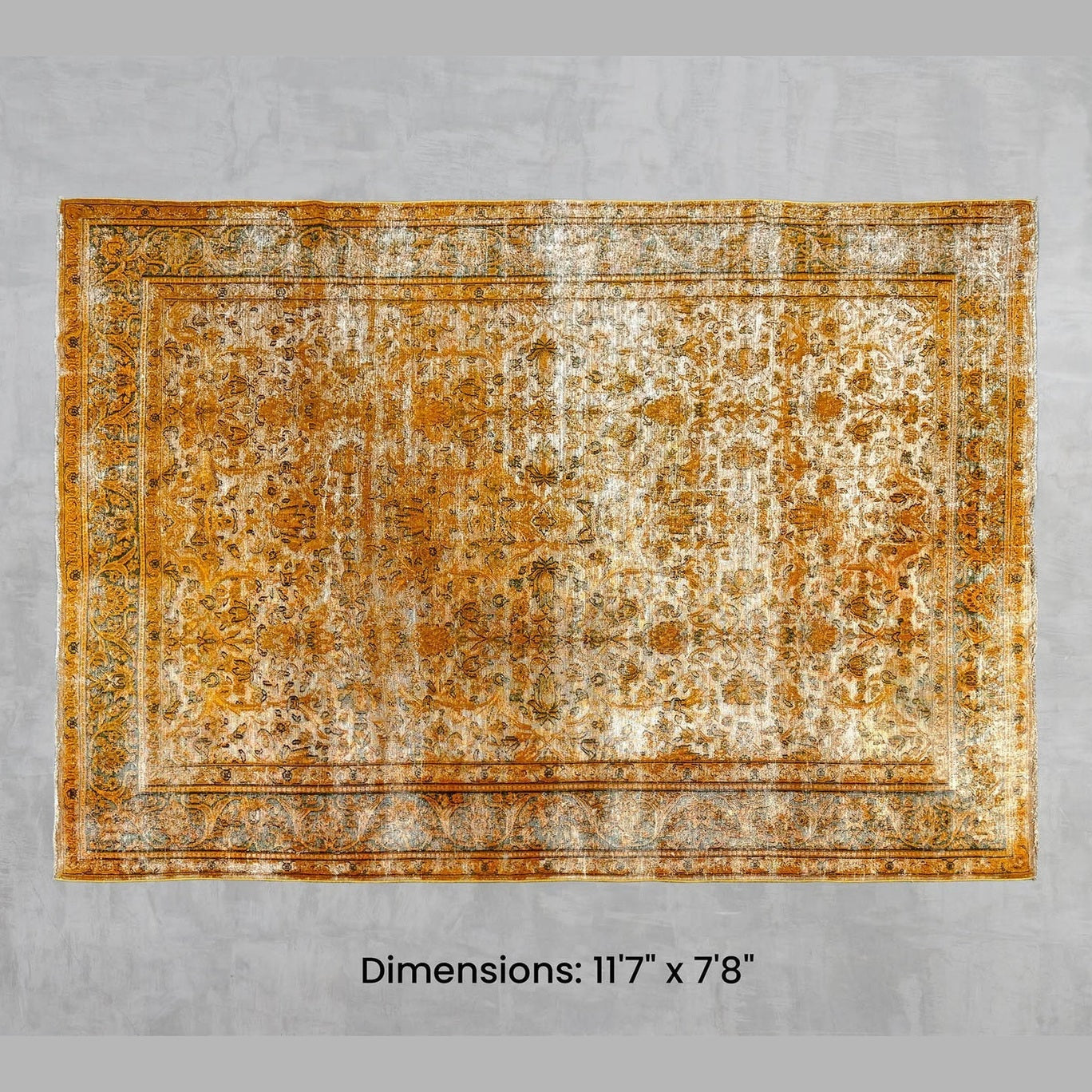 Namaste Rug - Yellow 11'7" x 7'8"