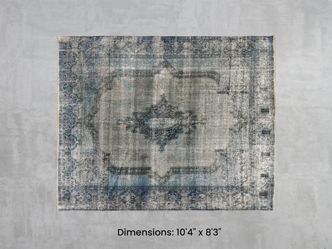 Namaste Rug - Blue 10'4