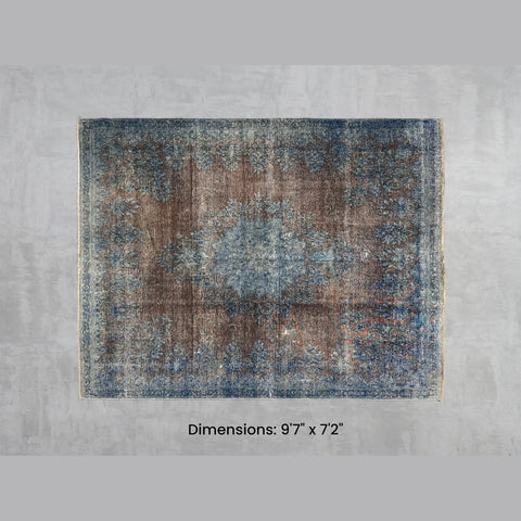 Namaste Rug - Blue/Brown 9'7" x 7'2"